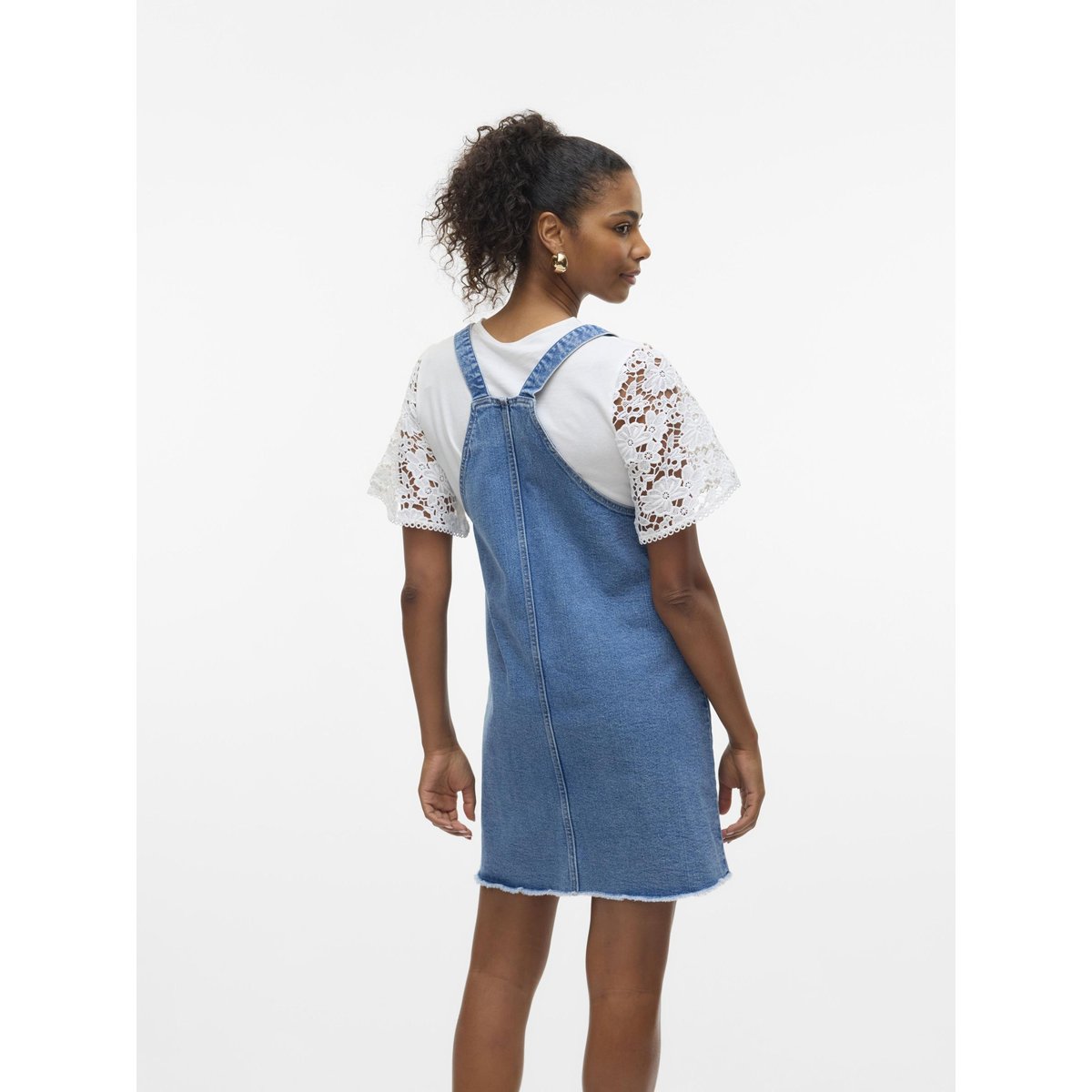 Robe En Denim medium blue denim, VERO MODA