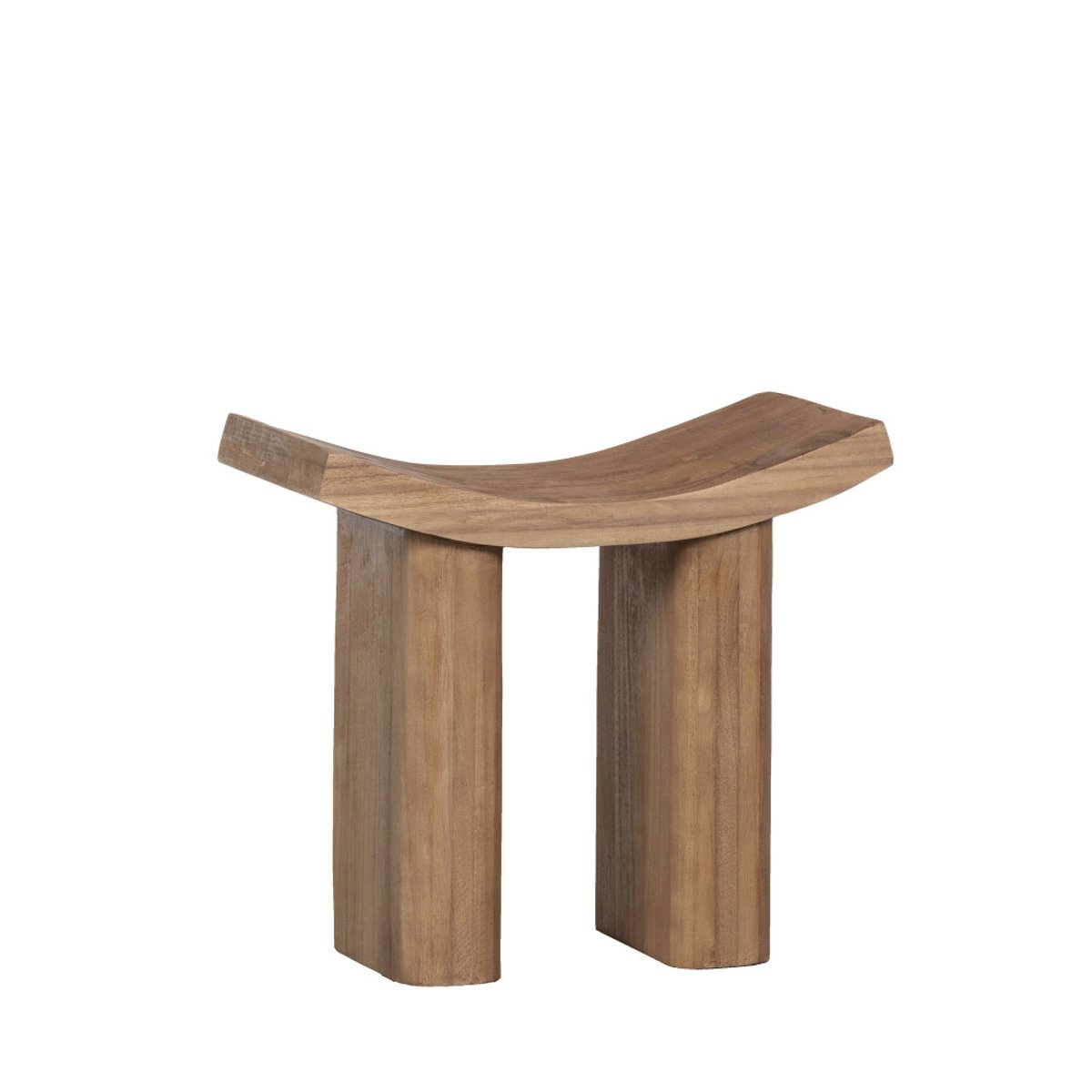 Tabouret en bois design H45cm- JAPAN bois clair, WOOOD