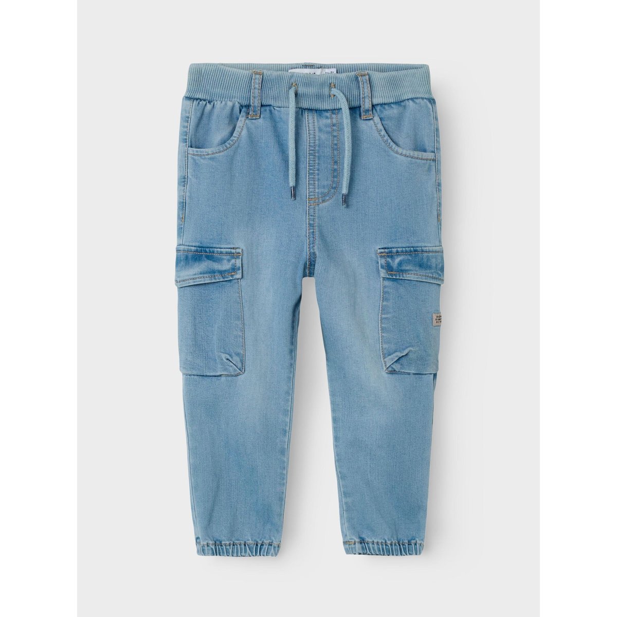 Jean Cargo medium blue denim, NAME IT