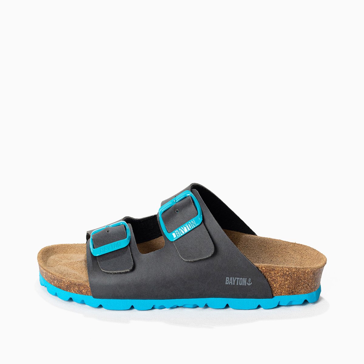 Sandales ATLAS gris foncé, BAYTON