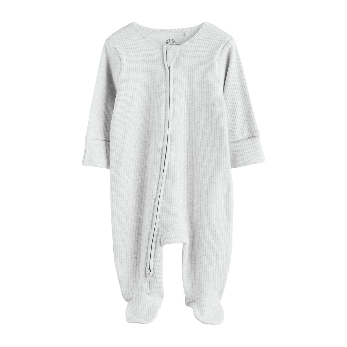 Dors-bien bébé à pieds avec zip, lot de 5 naturel, NEXT