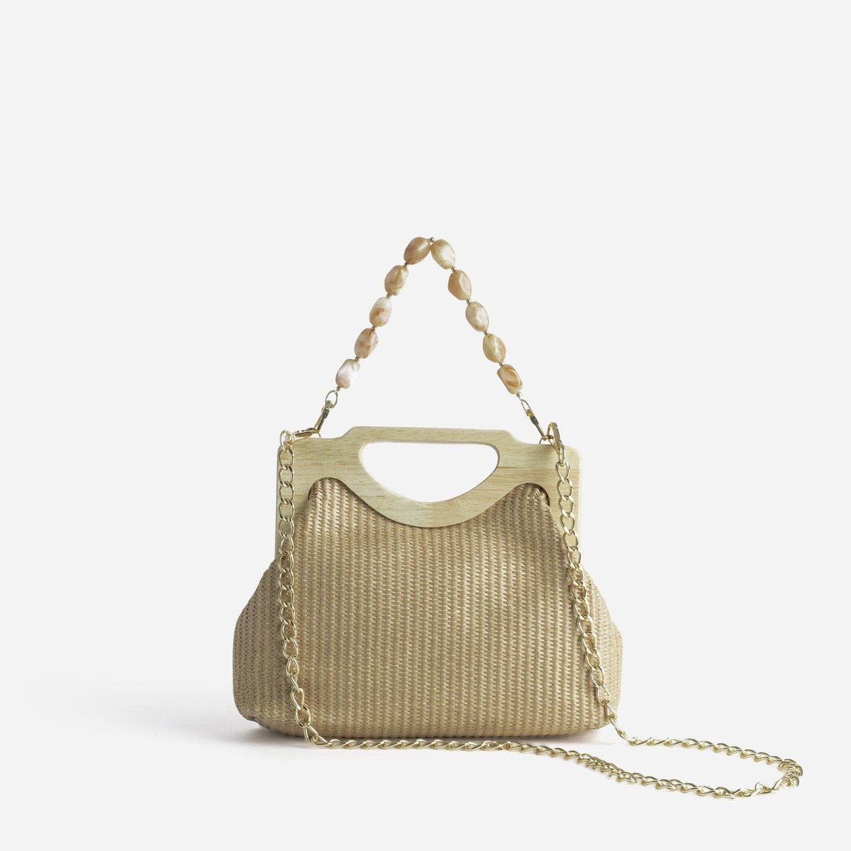 Sac À Main SIKOWA. beige, ERAM