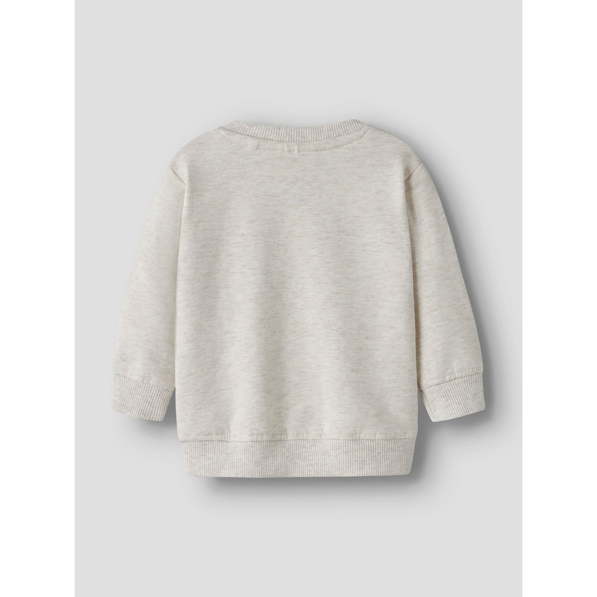 Sweat-Shirt blanc - peyote melange1, NAME IT