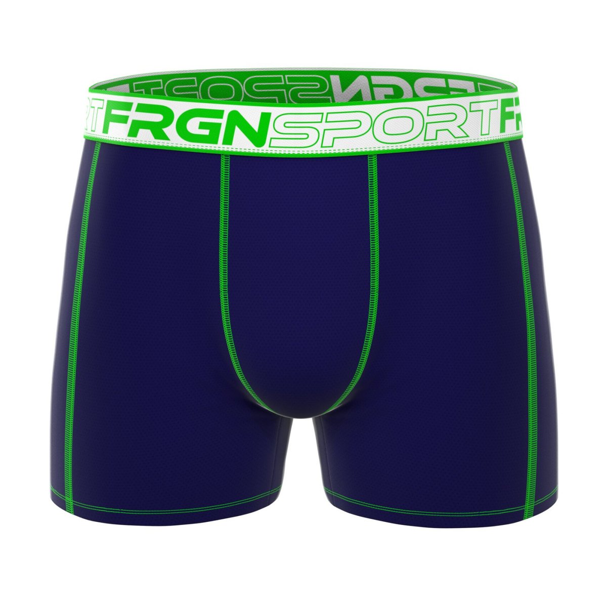 Lot De 3 Boxers Sport rose/blanc/gris/orange/kaki/bleu foncé/vert fluo, FREEGUN