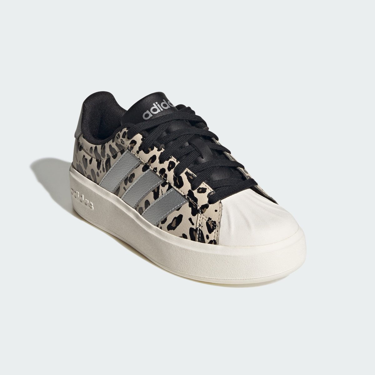 Chaussure Streettalk Bold Junior Chaussure Streettalk Bold Junior crystal linen / silver metallic / core black, ADIDAS SPORTSWEAR