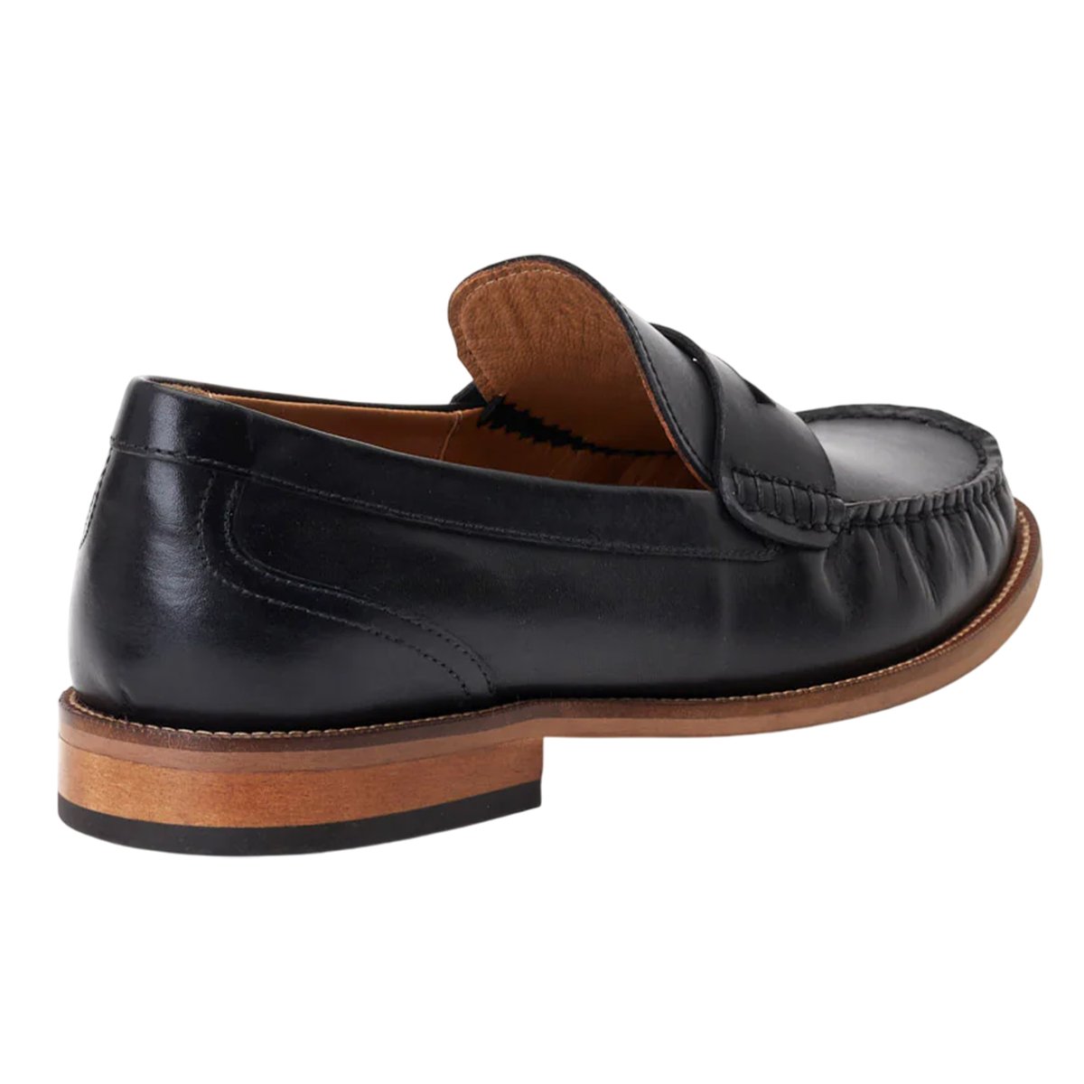 Mocassins Penny GARFIELD noir, BASE LONDON