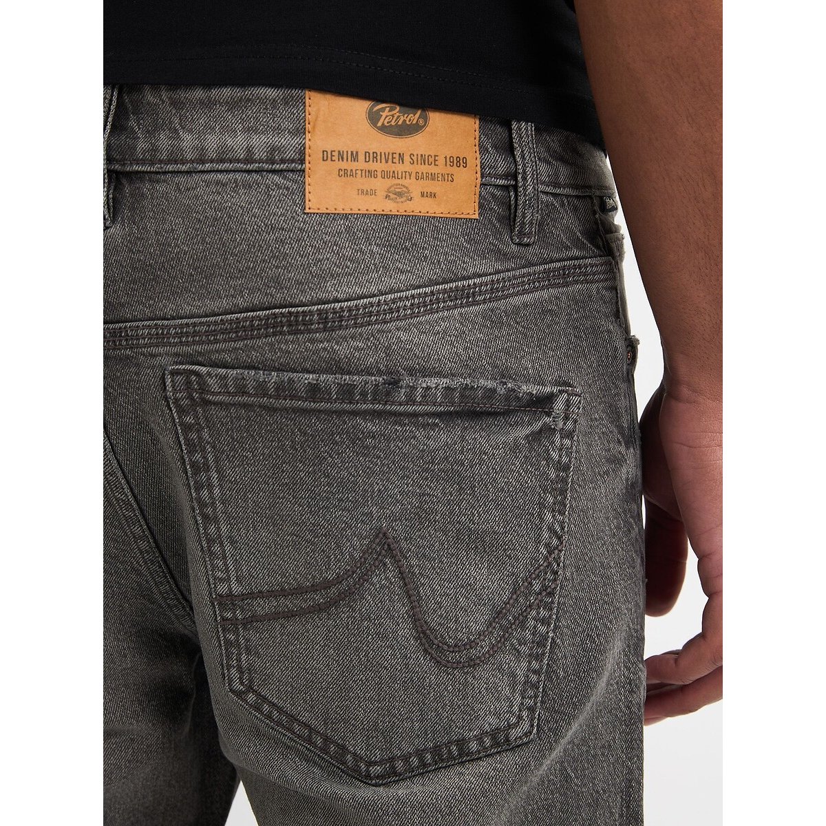 Jeans loose fit LEWIS grigio sbiadito, PETROL INDUSTRIES