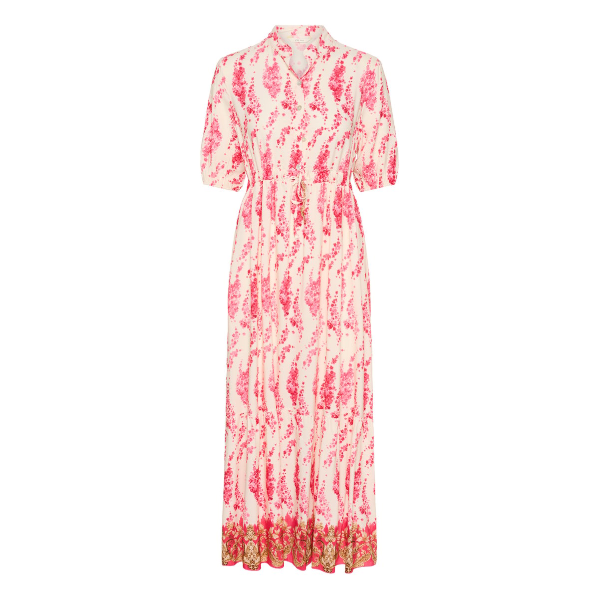Robe rose floral, CREAM