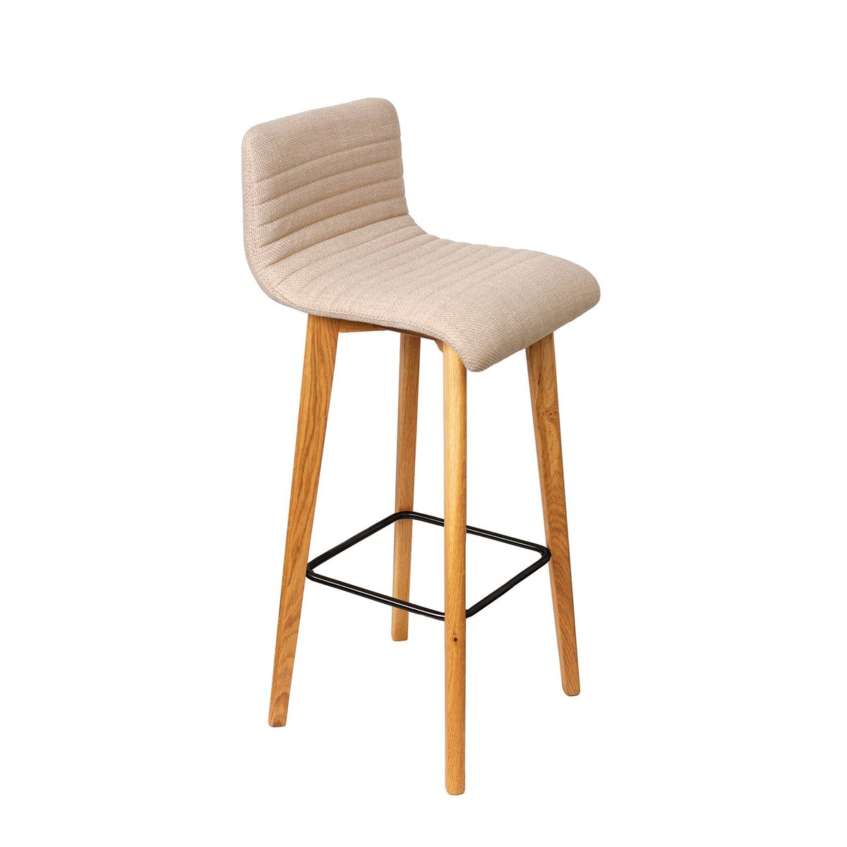 Chaise snack tissu écru ecru, ZAGO