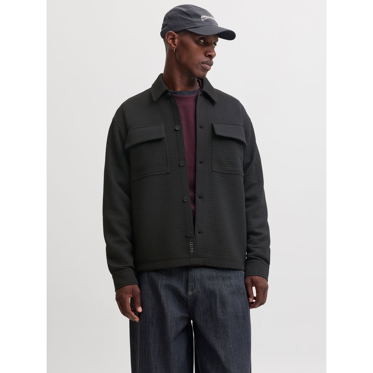 Surchemise black, JACK & JONES