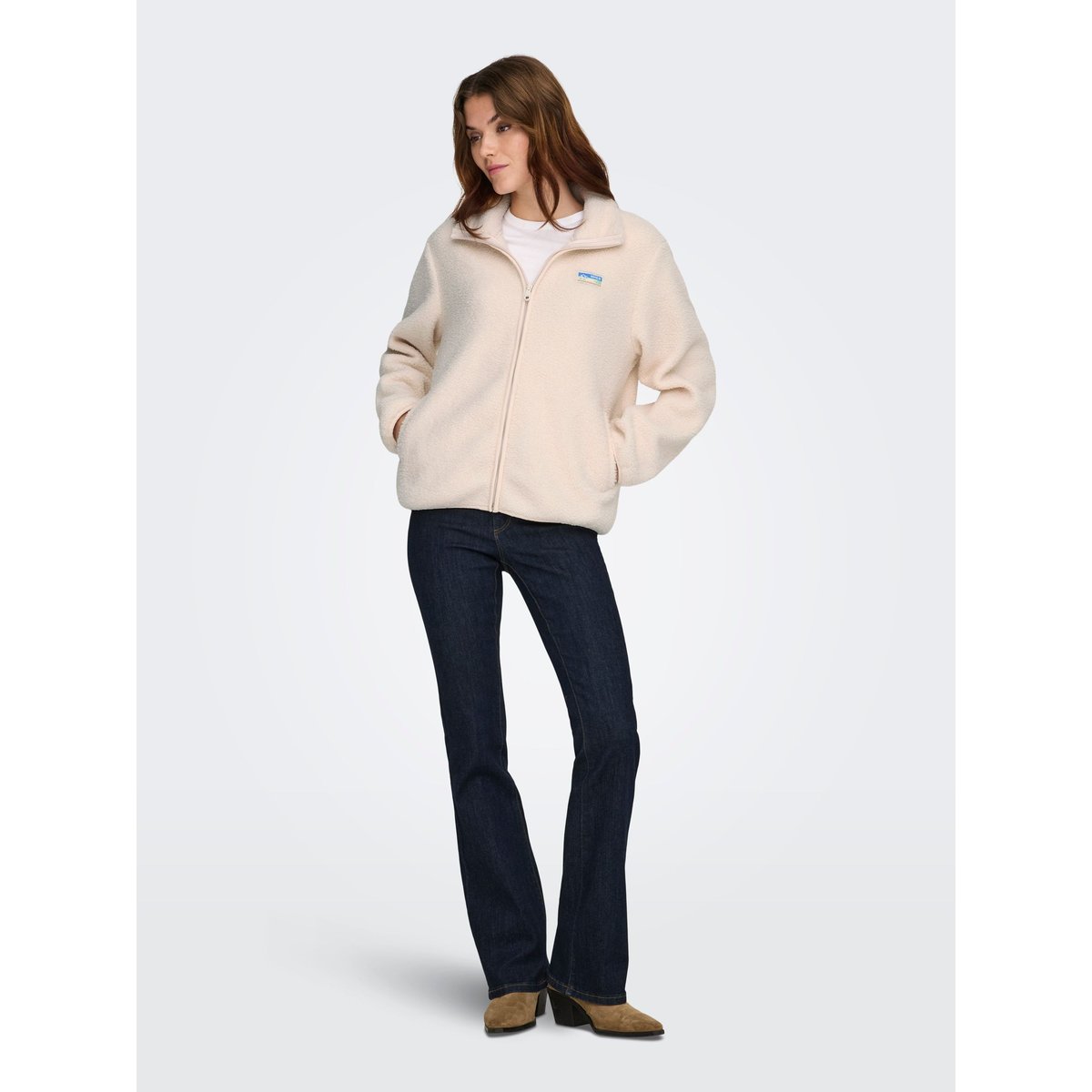 Manteau En Peluche birch 1, ONLY