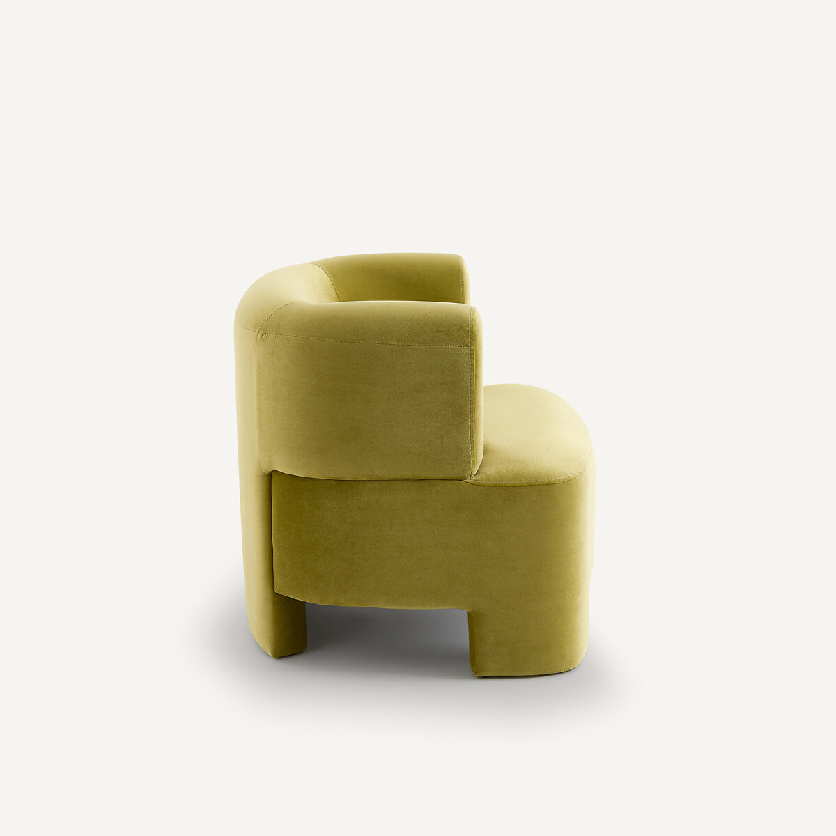 Fauteuil in fluweel, klein model, Darrel linde, AM.PM