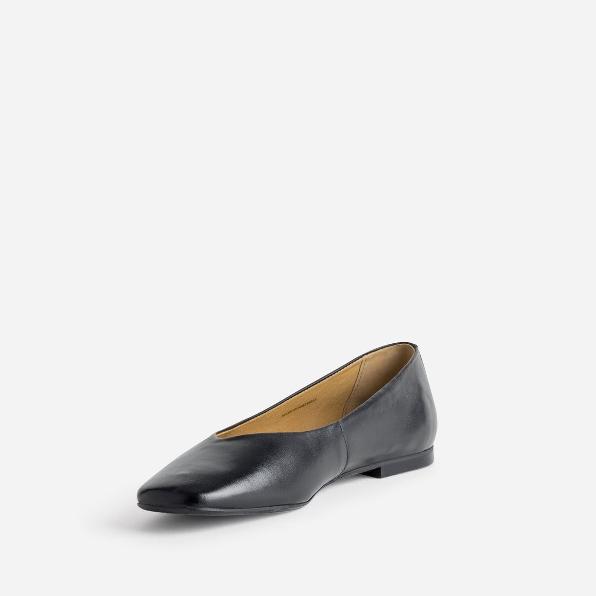 Ballerine en cuir BINTOU noir, ERAM
