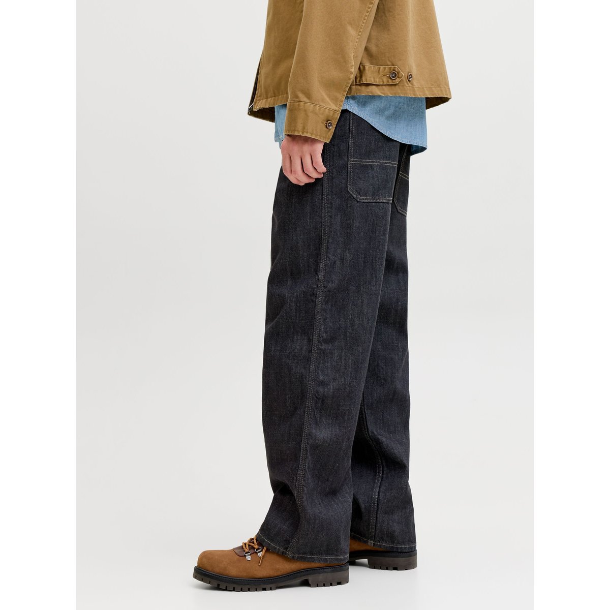 Jean Baggy Fit grey denim, JACK & JONES
