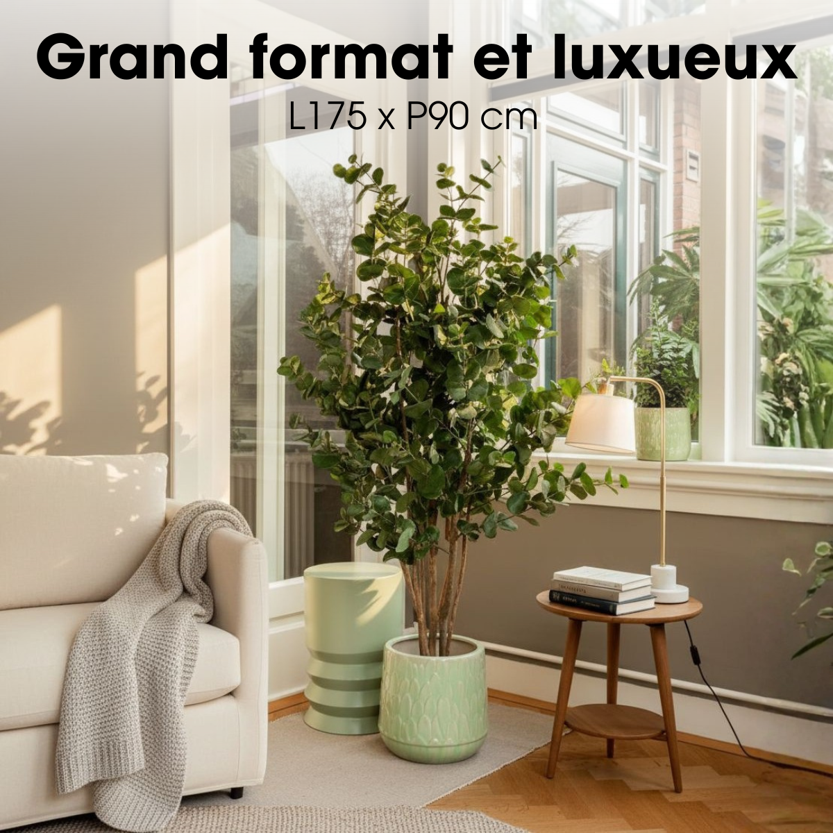 Plante artificielle EUCALYPTUSBOOM vert, MICA DECORATIONS