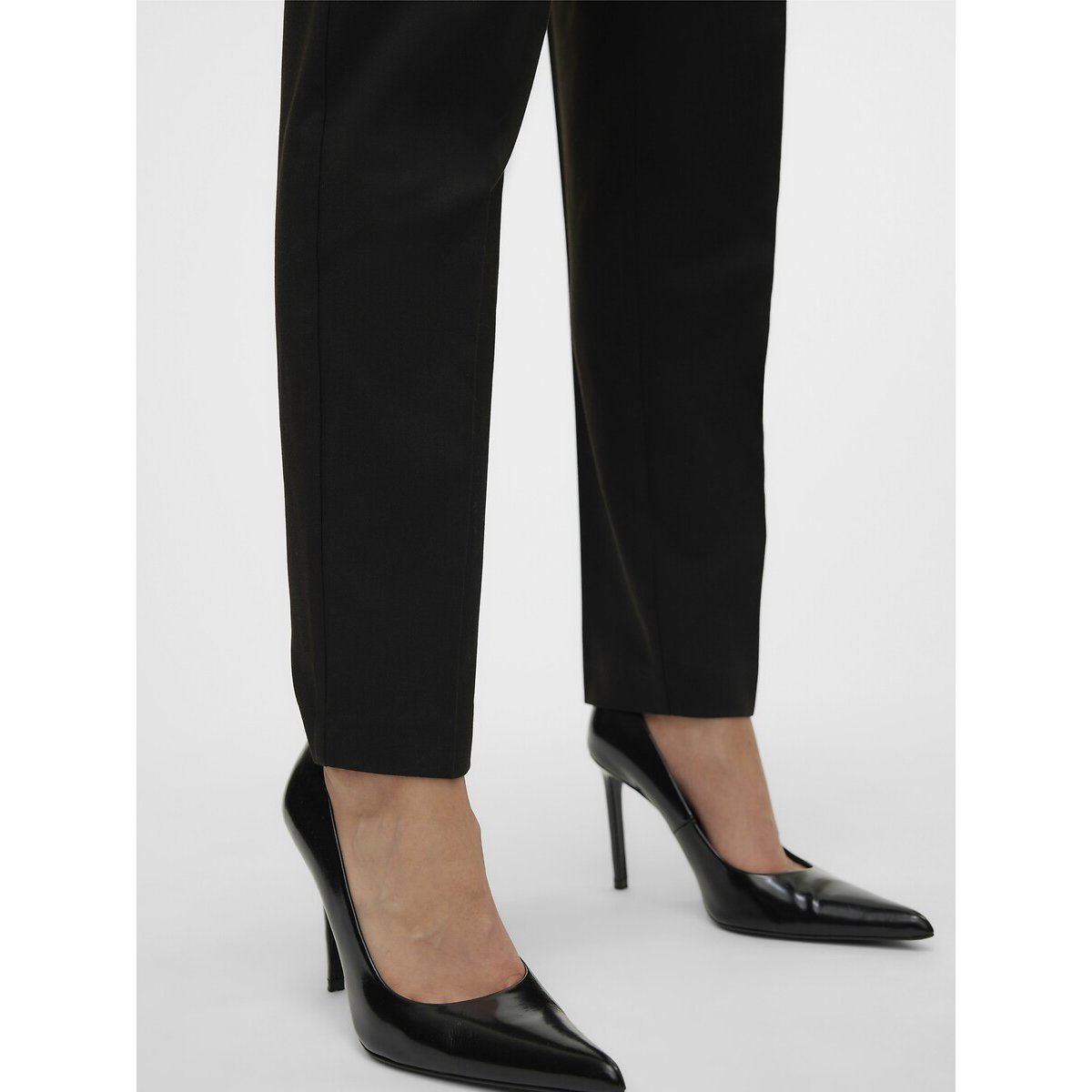 Tapered Tailored Trousers black, VERO MODA