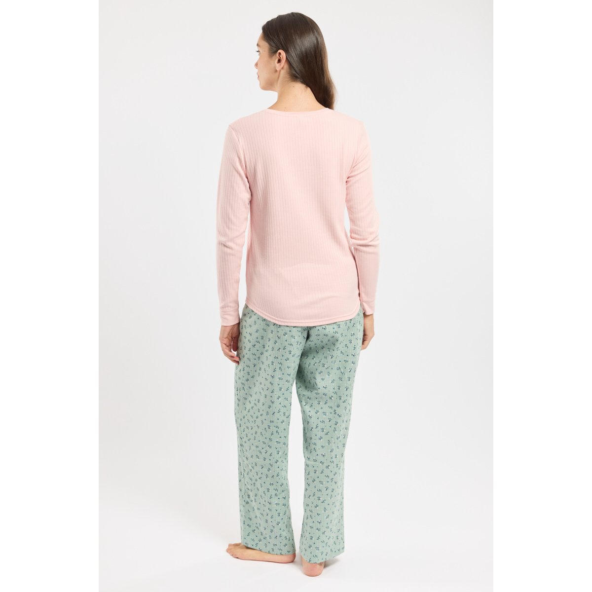 Pyjama long en coton liberty marsouin, ARMOR-LUX