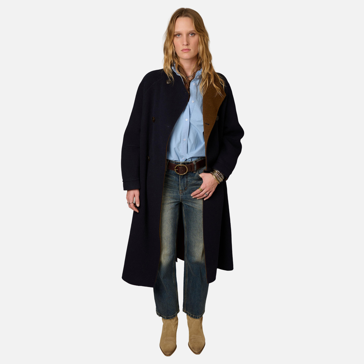 Manteau MATTY navy, MKT STUDIO