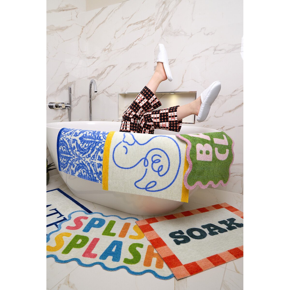 Bathroom Splish Splash multi-coloured, DIP & DRIP