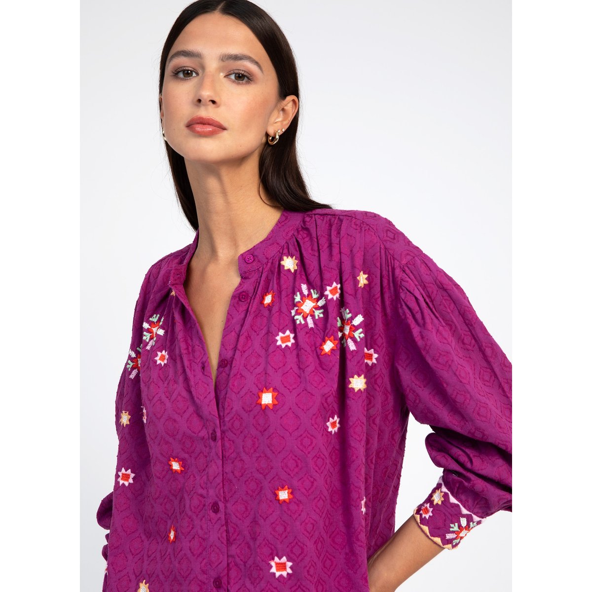 Blouse SOULIA orange, AN'GE