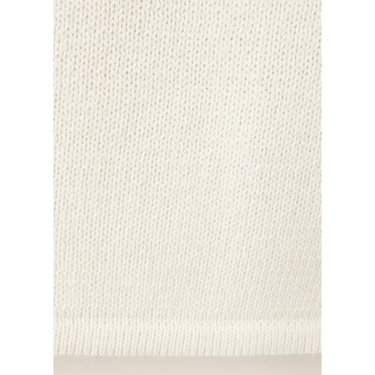 Pull maille col bateau écru, MANGO