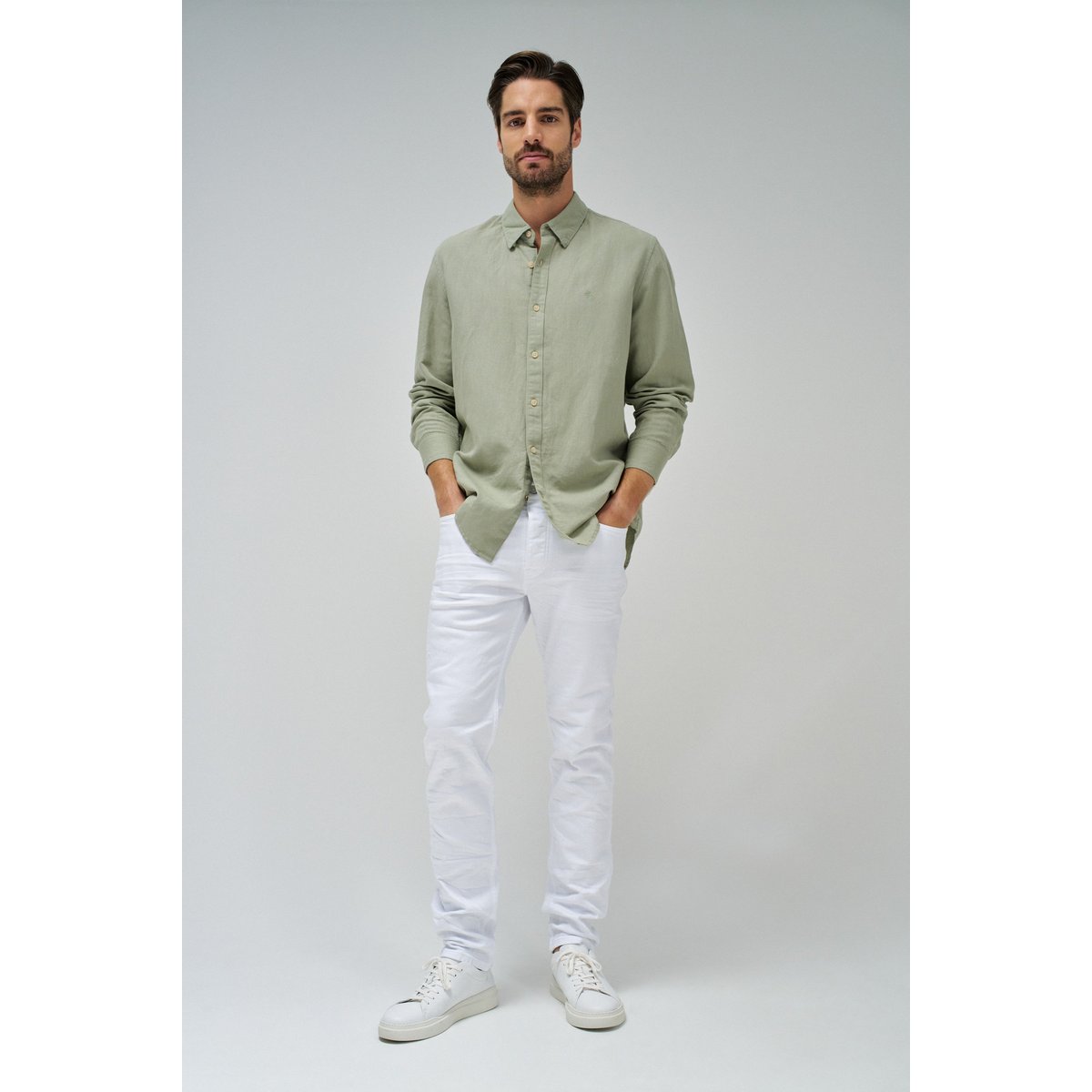 JEAN SLIM FIT blanc, SALSA JEANS