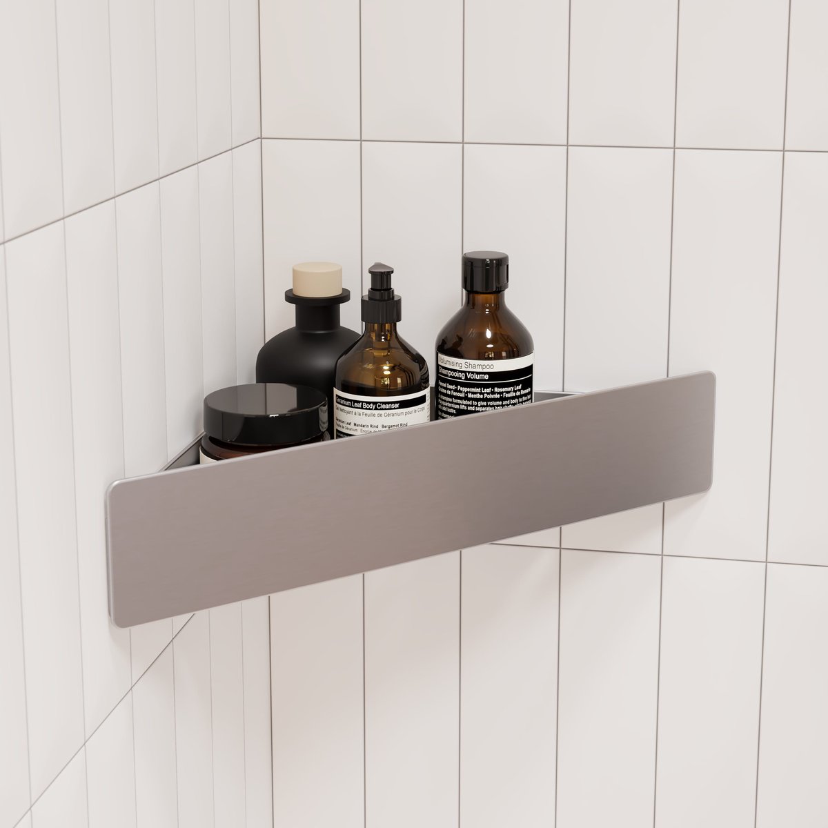 Organisateur de douche compact, NEO chrome satiné, SENSEA