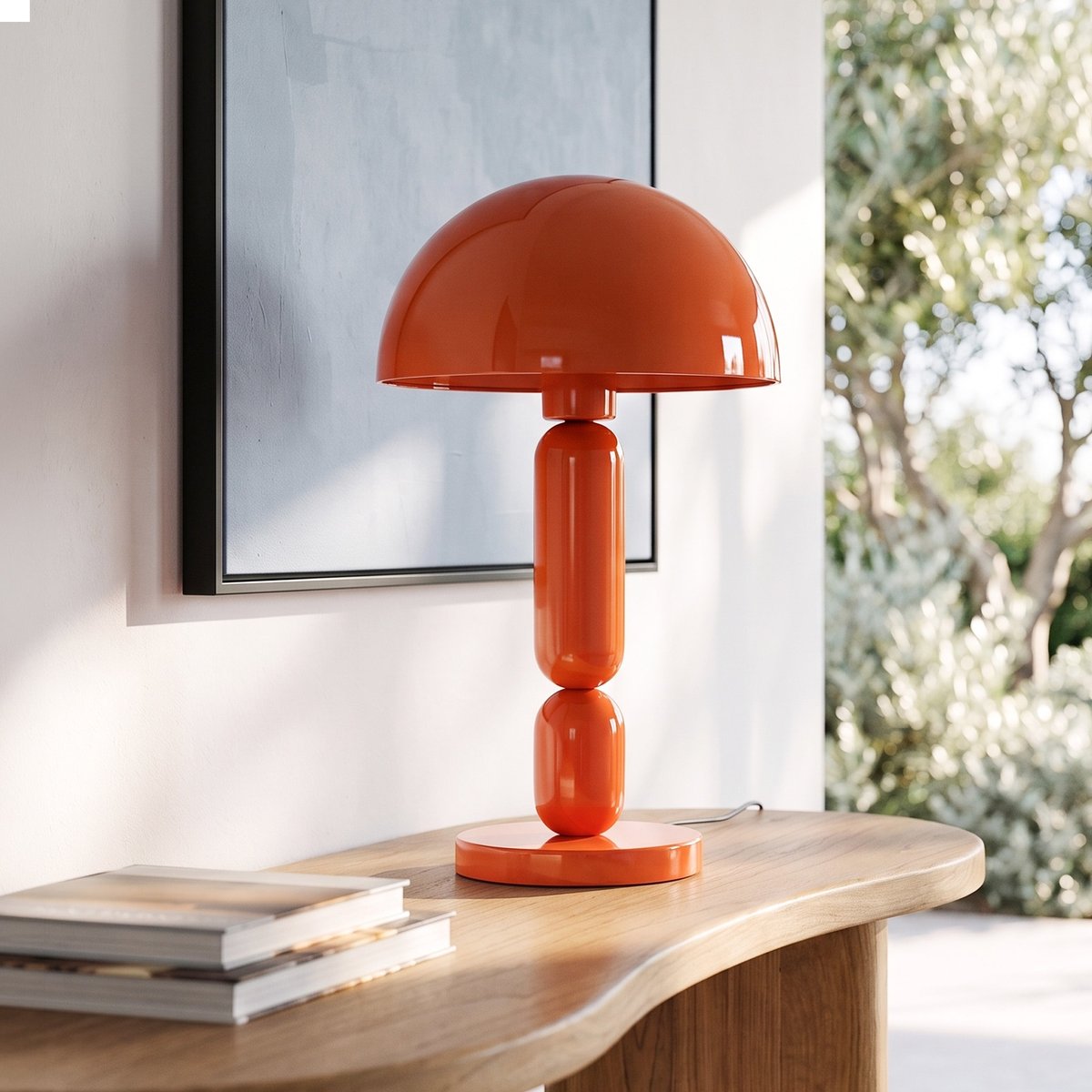Lampe à poser Romy - ROMY orange, MAISON PAVANE