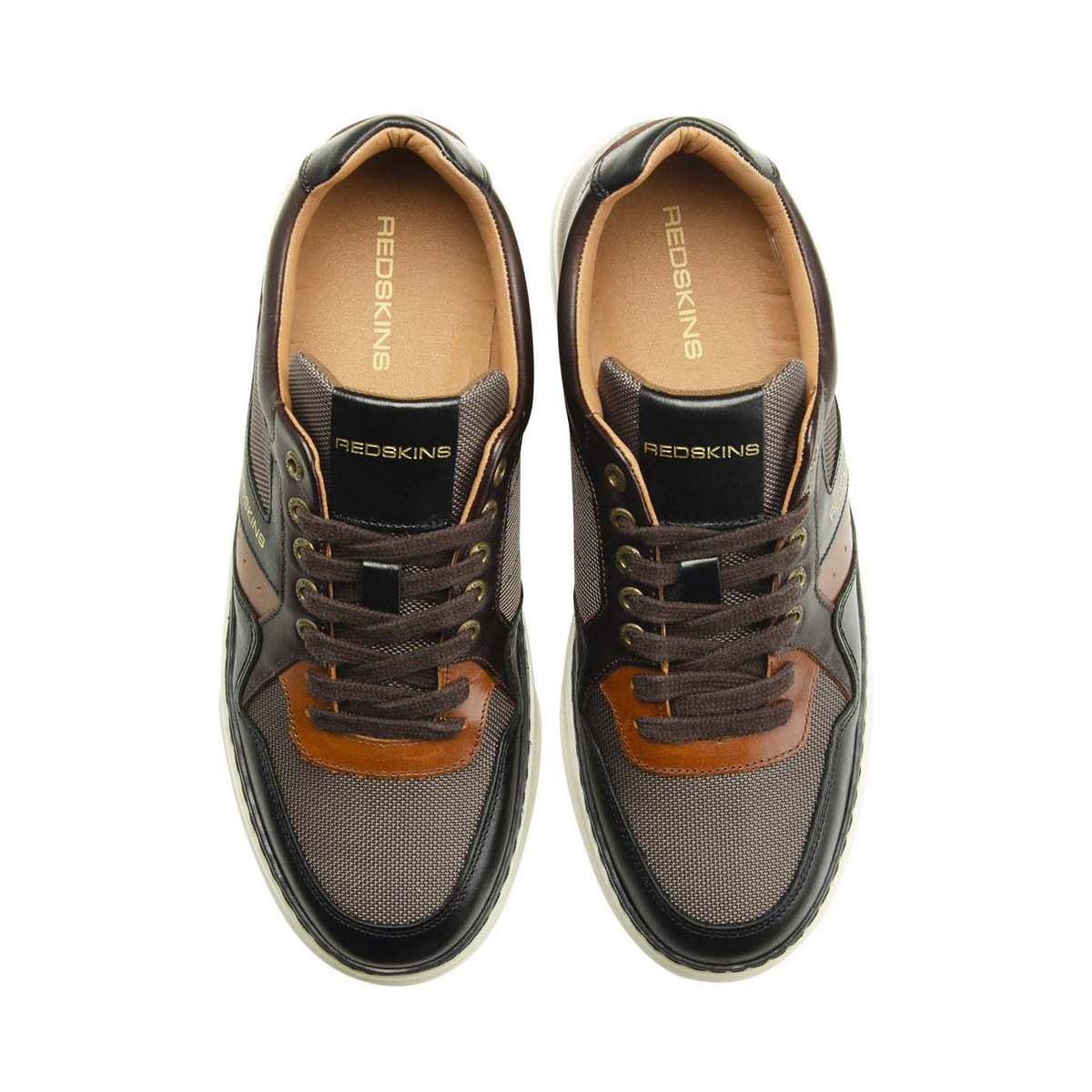 LERMA BEIGE chataigne+noir+cognac, REDSKINS
