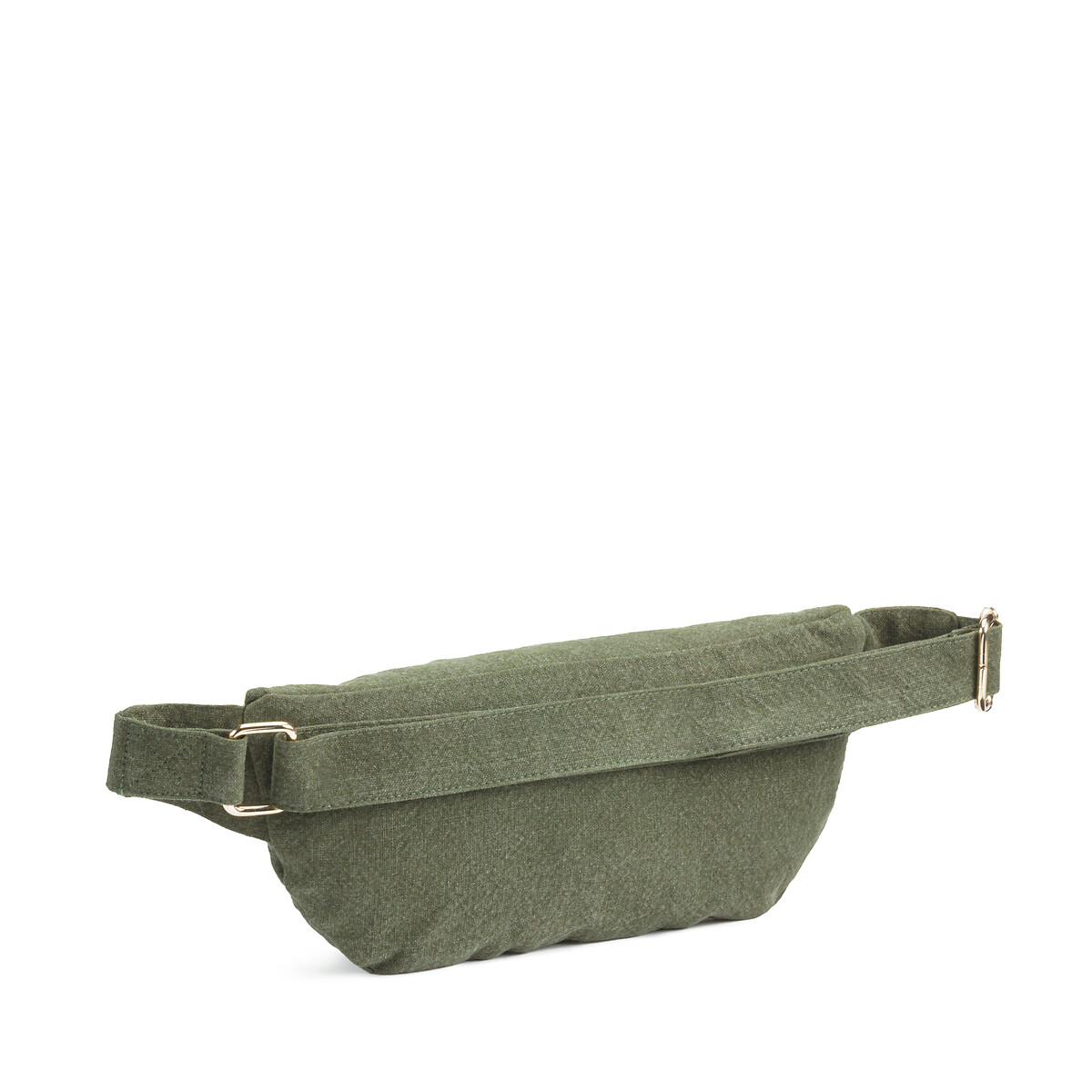 Sac banane zippé en toile ORSEL kaki, RIVEDROITE