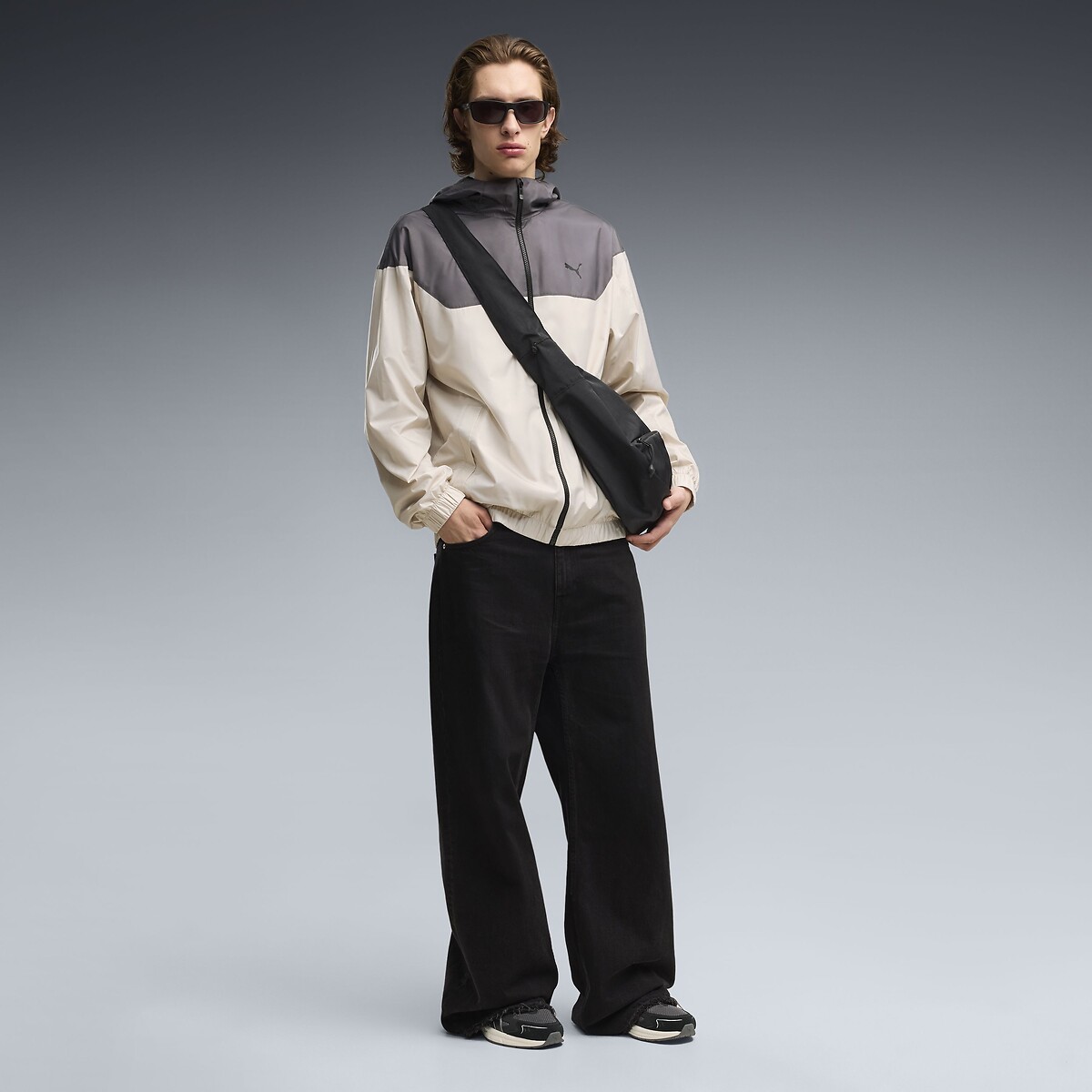 Giubbotto con cappuccio beige, PUMA