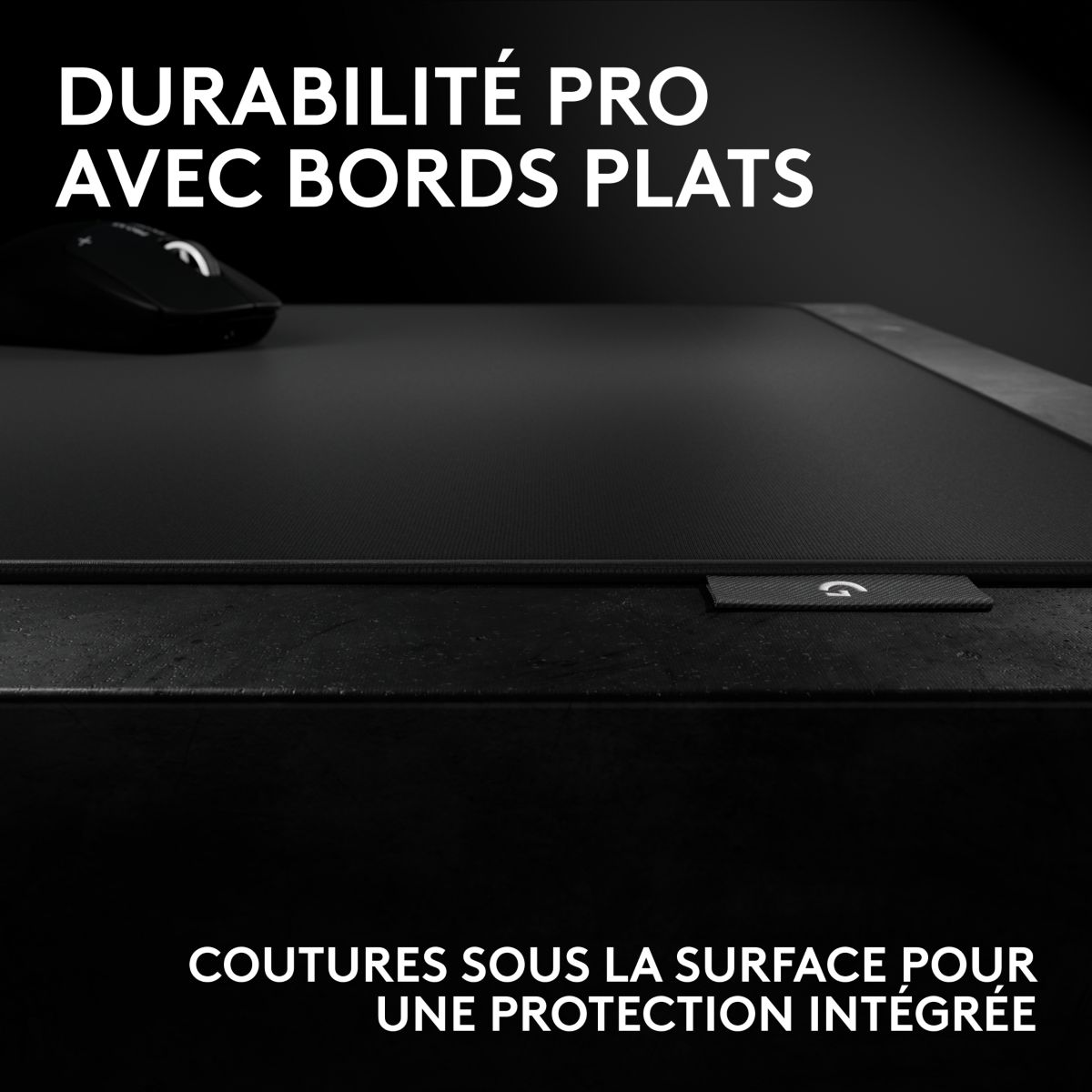 Tapis de souris PRO X CONTROL couleur unique, LOGITECH