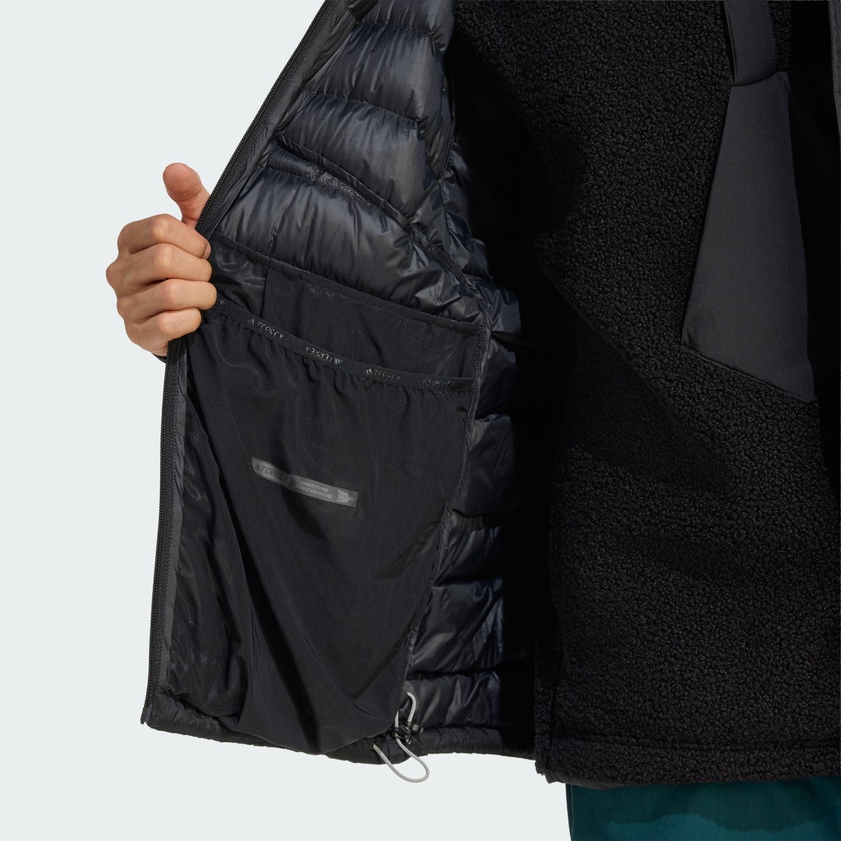 Doudoune À Capuche Terrex Xperior Climawarm+ Doudoune À Capuche Terrex Xperior Climawarm+ black, adidas Performance