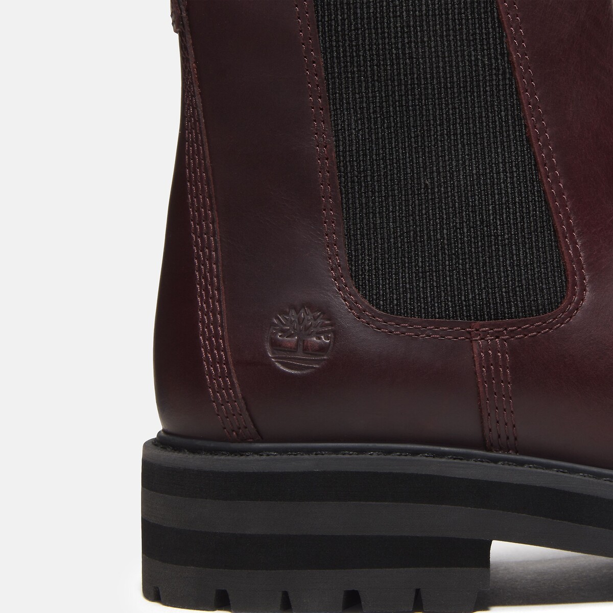 Bottines en cuir, BRITTON DRIVE MID CHELSEA bordeaux, TIMBERLAND