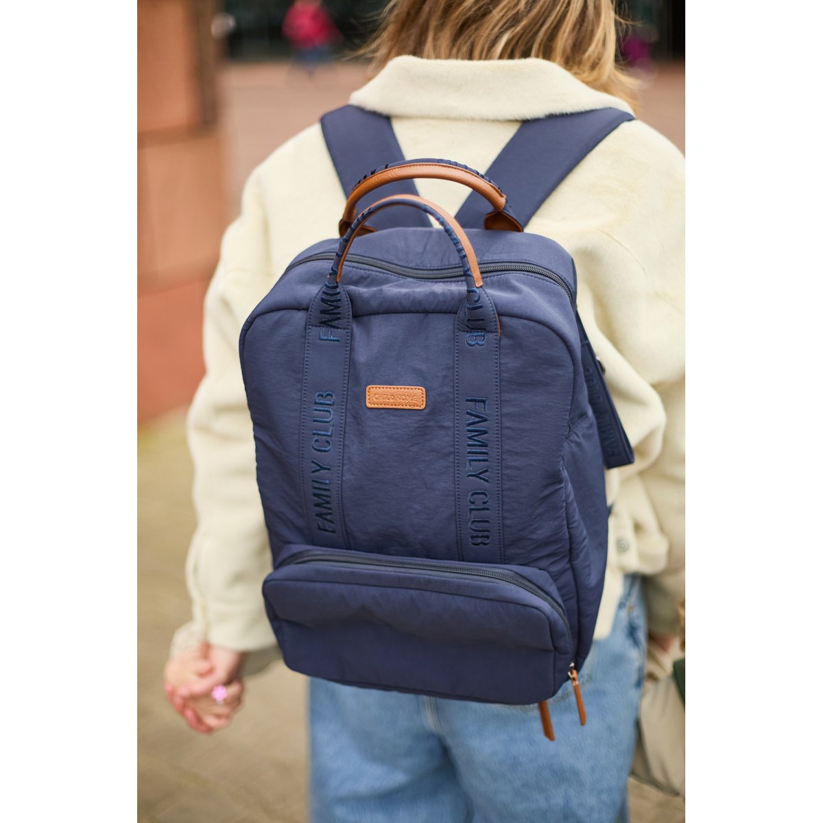 Sac à dos à langer Family club bleu, CHILDHOME