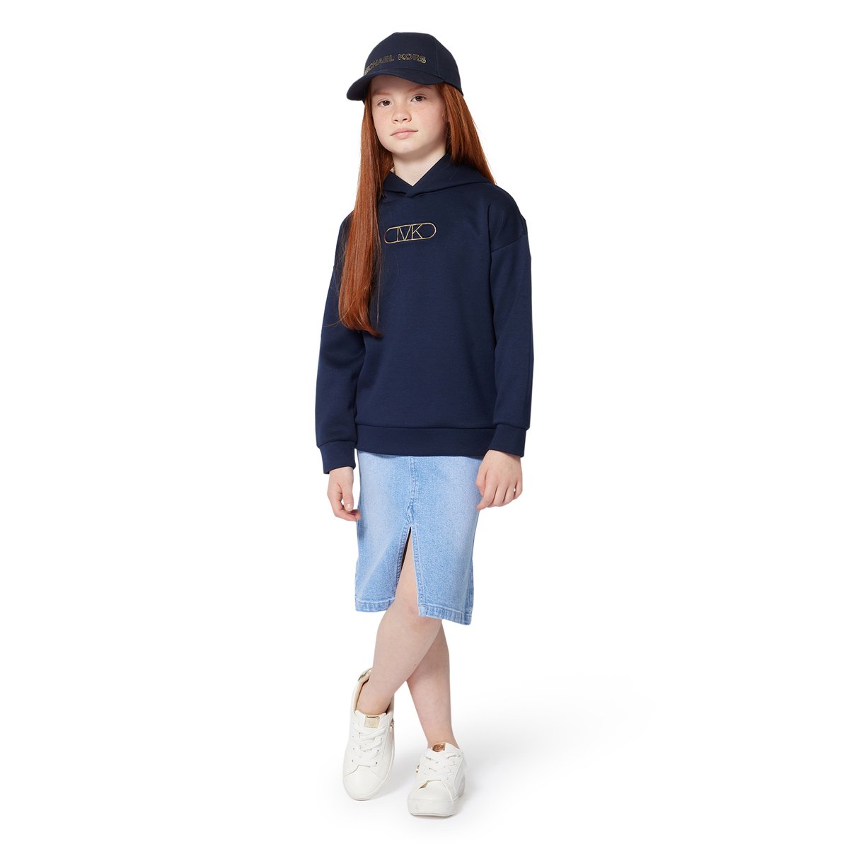 Casquette en sergé de coton bleu cargo, MICHAEL KORS