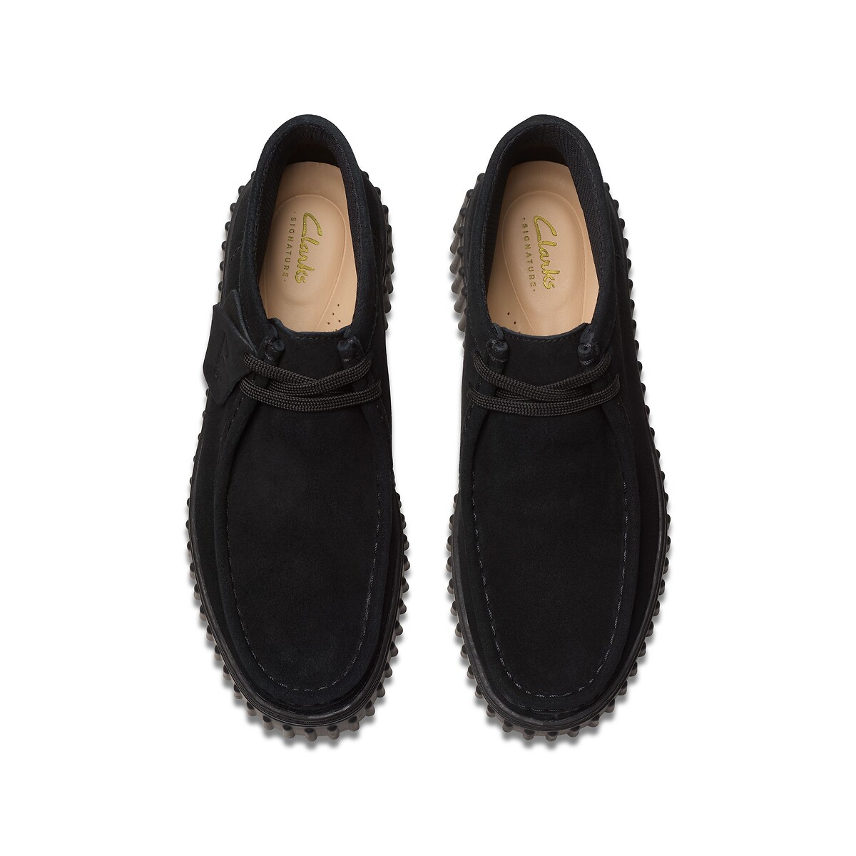 Scarpe in pelle scamosciata TORHILL MOSS nero , CLARKS
