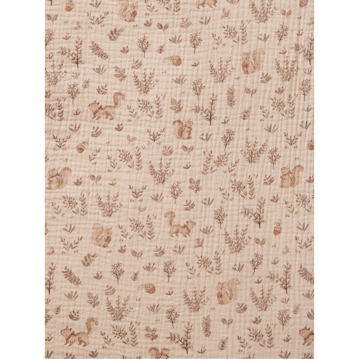 Gigoteuse en gaze de coton NUTTY ficelle, VERTBAUDET