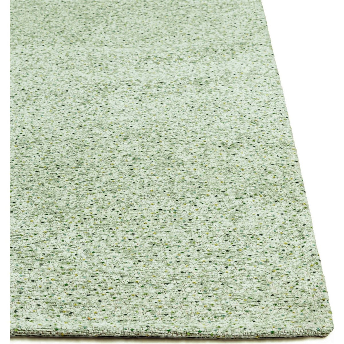 Tapis intérieur extérieur jacquard, MIST vert mousse perlé clair, RECOLLECTION