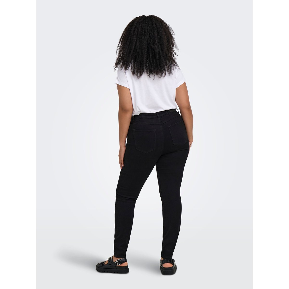 Jean Skinny black denim 1, ONLY CARMAKOMA