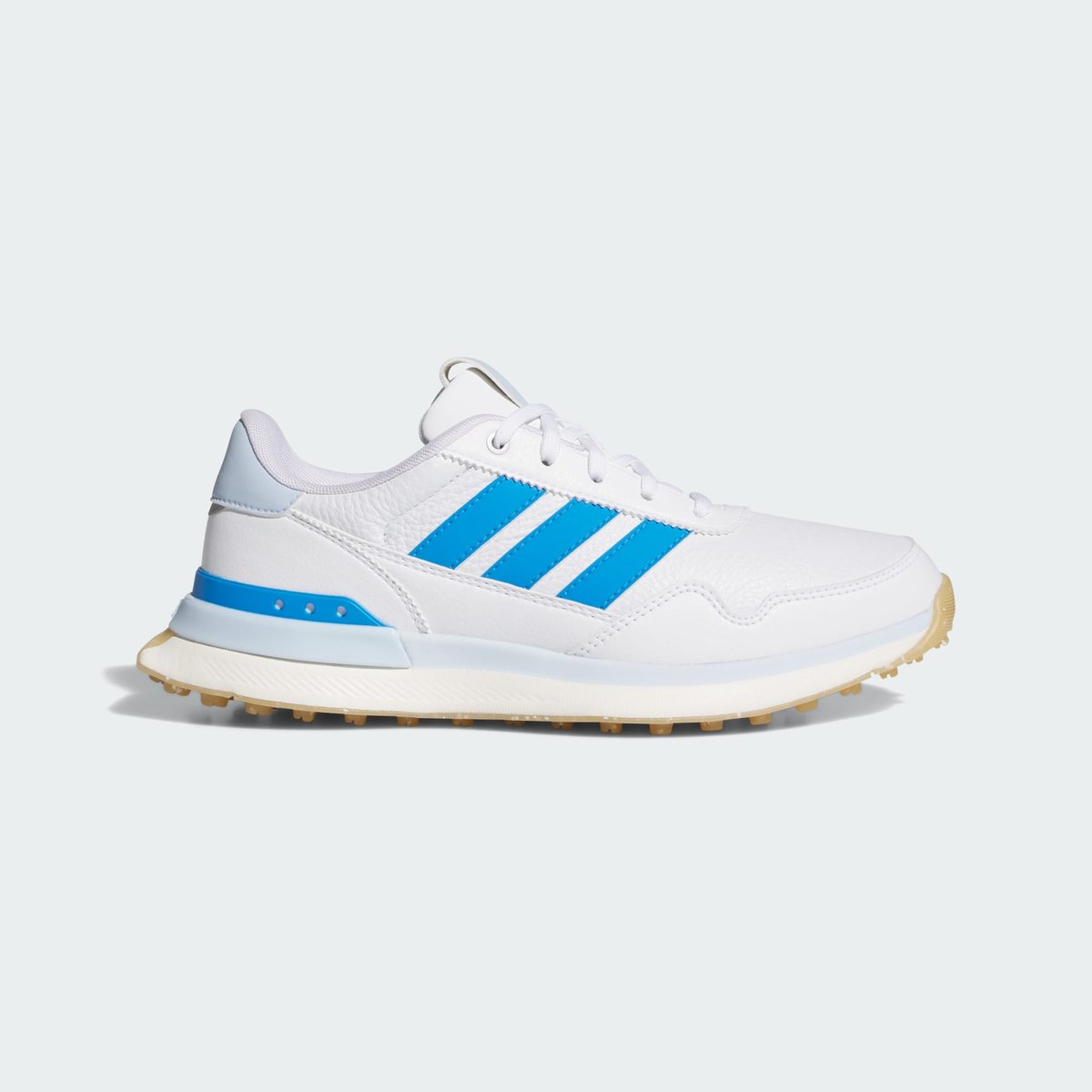 Chaussure De Golf En Cuir Sans Crampons S2G 26 cloud white / lucid ray blue / crystal sky, adidas Performance