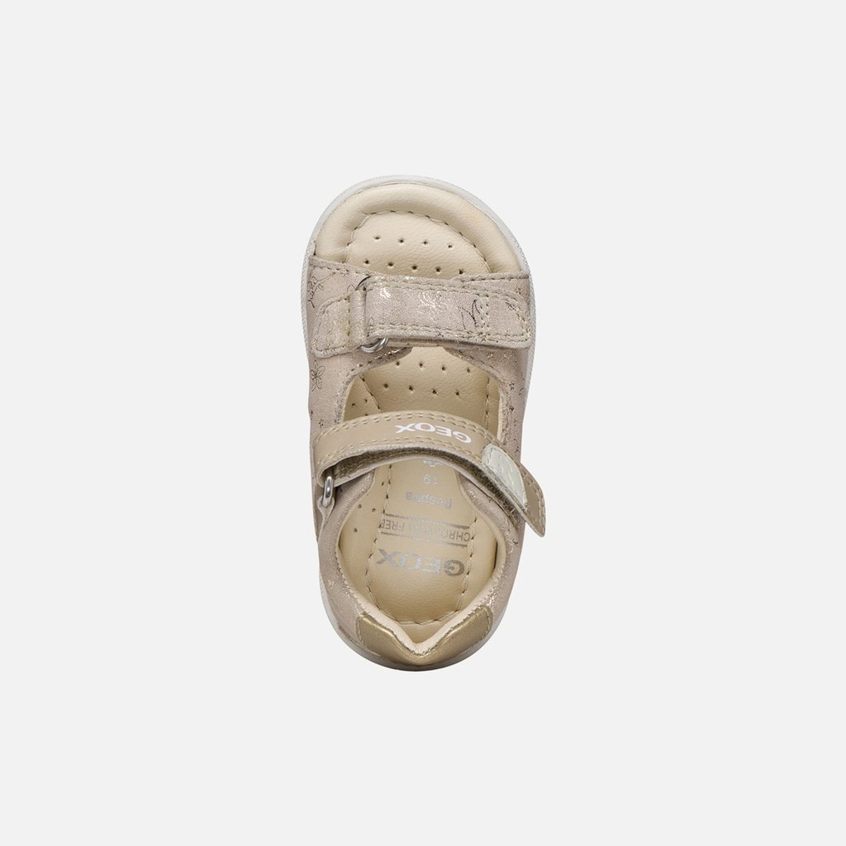 Sandales  B SANDAL MACCHIA GIR beige/platine, GEOX