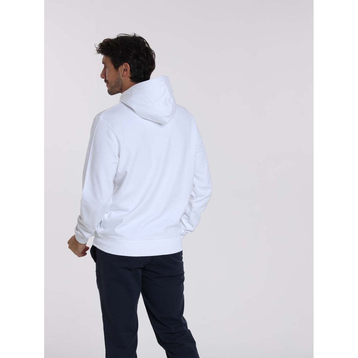 Sweat manches longues coton SALOU blanc, GENTLEMAN FARMER