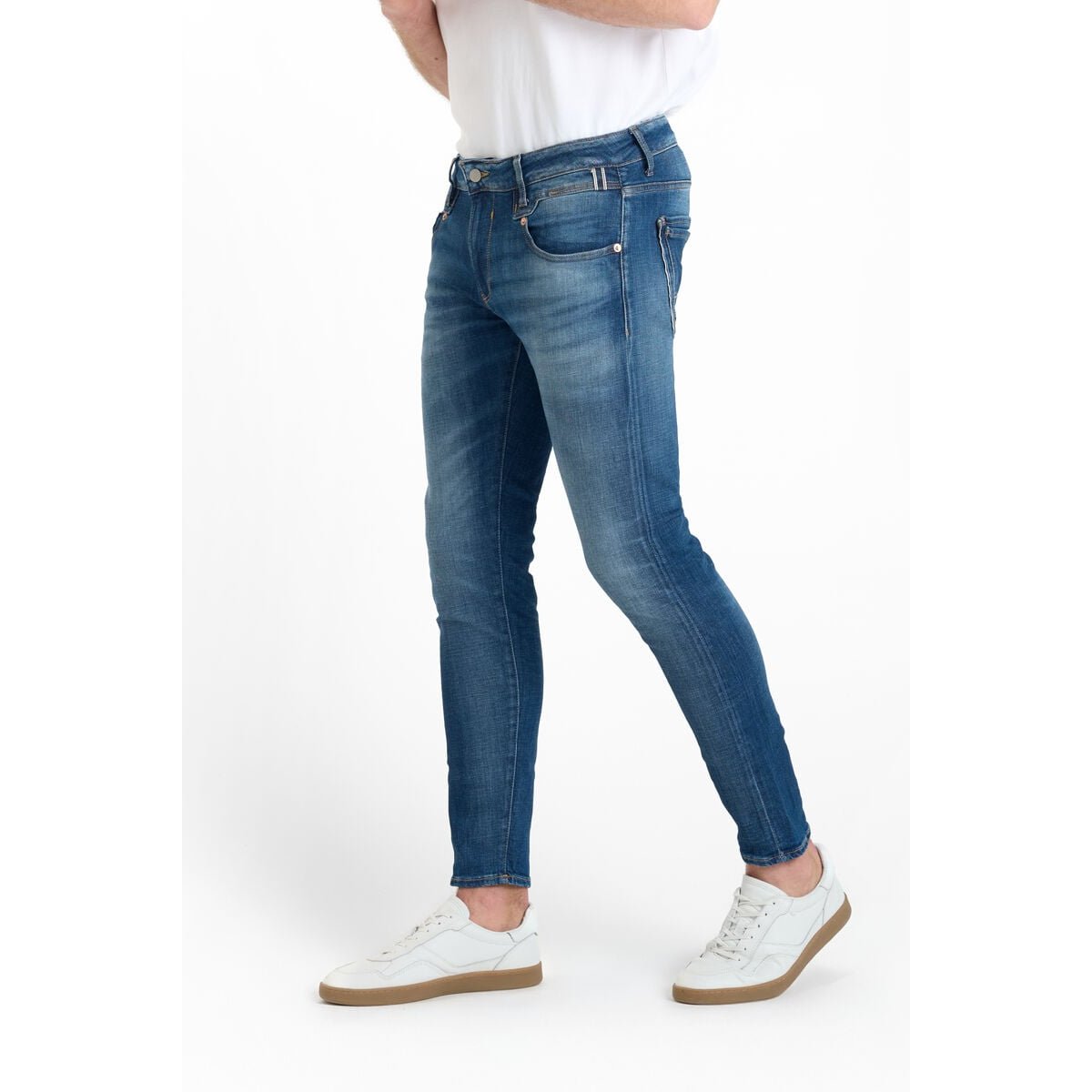 Jeans skinny POWER, 7/8ème blue, LE TEMPS DES CERISES