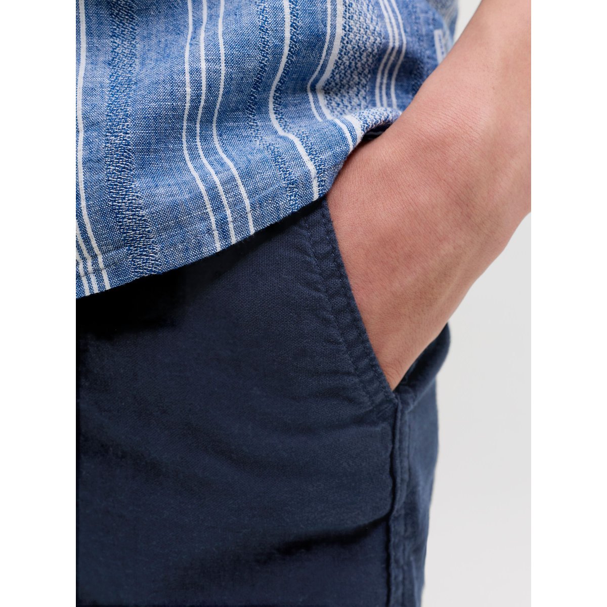 Pantalon Coupe Décontractée dark navy, JACK & JONES JUNIOR
