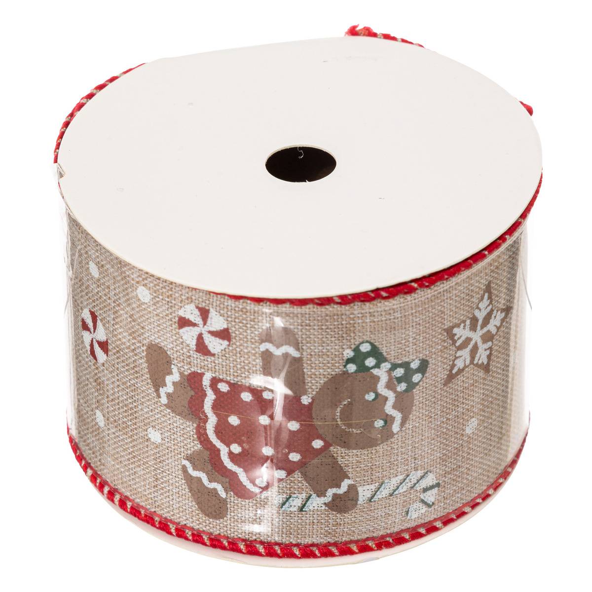 Lot de 3 ruban tissé 5 mm long 3m polyester modèle d, ATMOSPHERA
