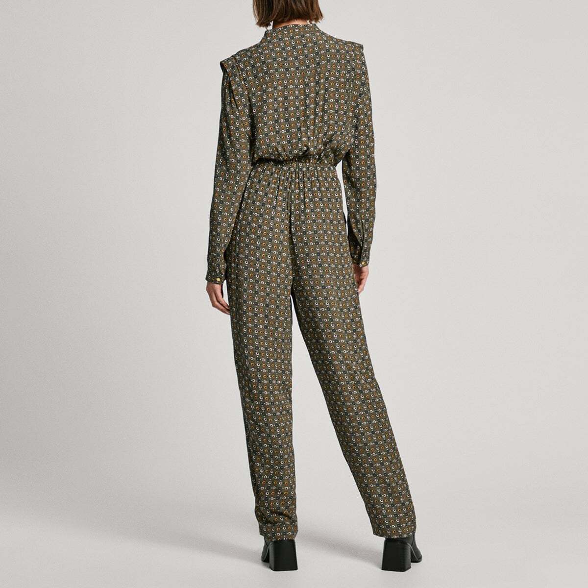 Combinaison Longue À Imprimé Floral vert feuille, PEPE JEANS