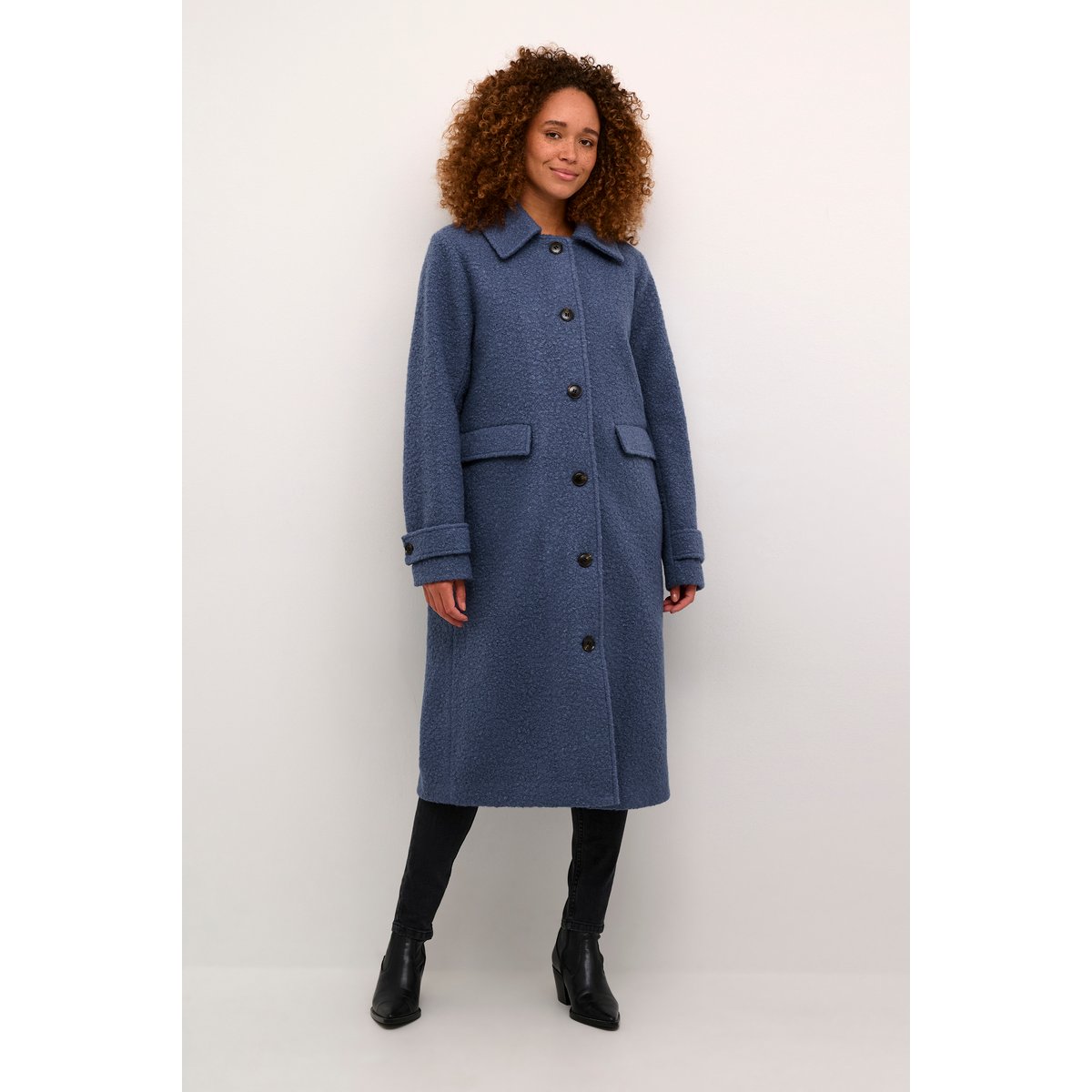 Outerwear bleu indigo, KAFFE