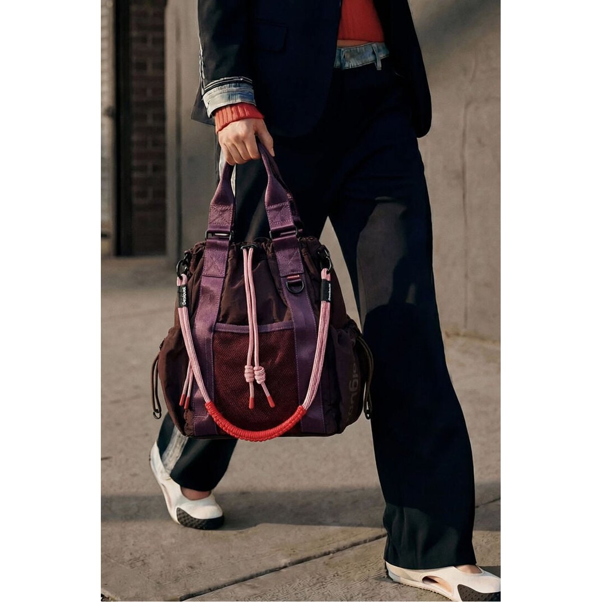 Sac à dos moyen rouge, DESIGUAL