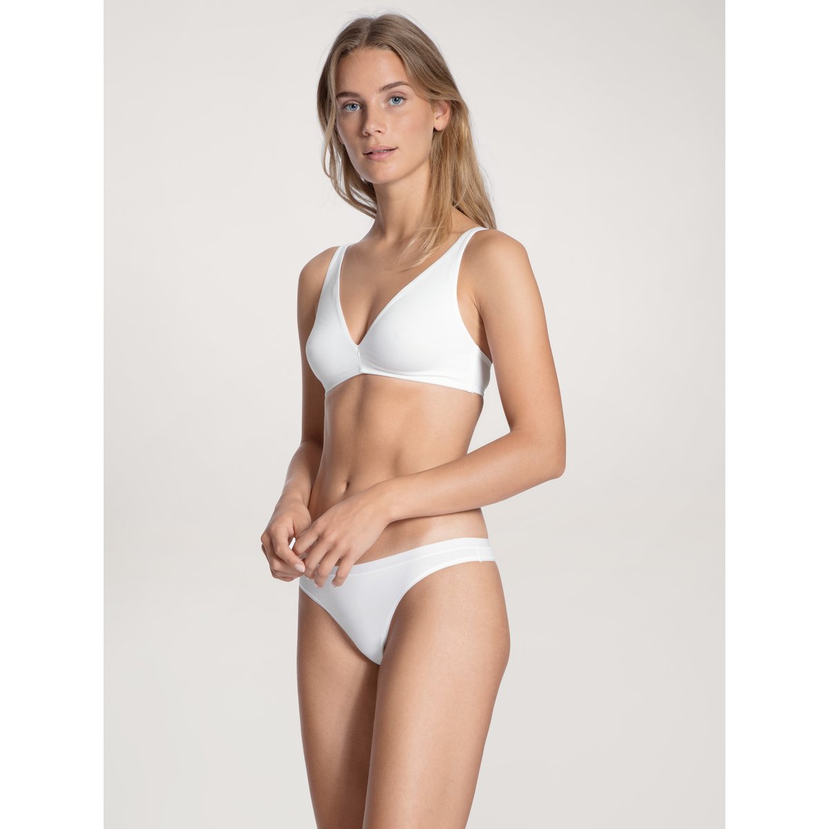 String Coton NATURAL COMFORT blanc, CALIDA